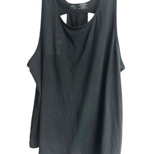 Athletic Works Black Muscle Tee for Women